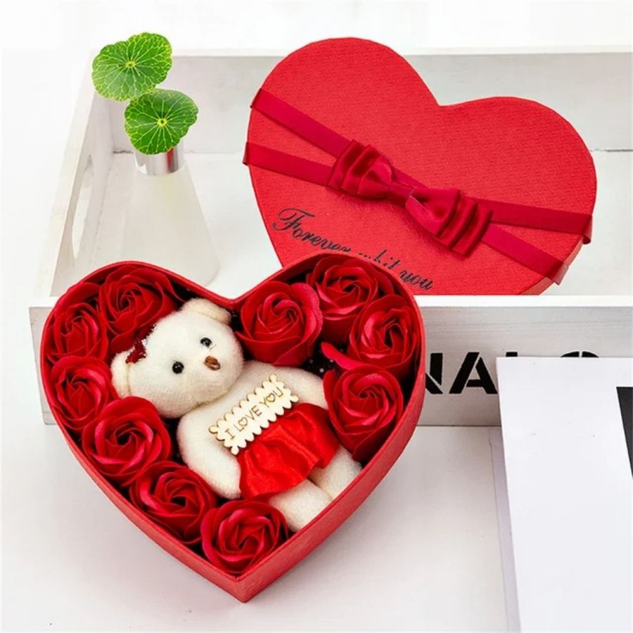 Mignon Ours En Peluche Saint Valentin Cadeau Mignon Pour Votre