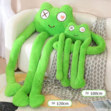 coussin-peluche-géant-animaux-grenouille