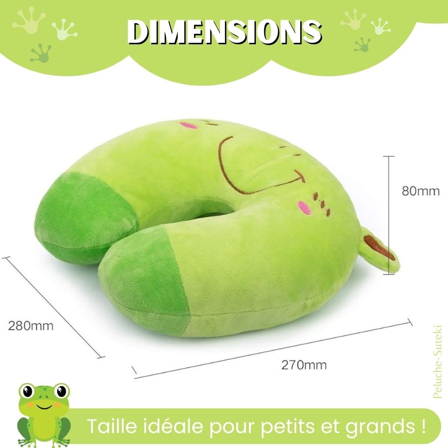 Coussin Cale-Nuque Fantaisie Pour Enfants - Texture Douce, Idéal Pour