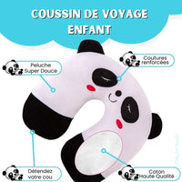 Coussin Voiture Enfant - Coussin Nuque Panda