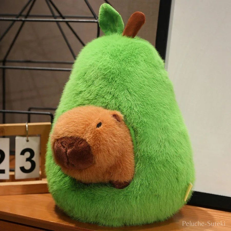 Firulab Capybara Peluche, 30 Cm/40 Cm Mignon Capybara Peluche Doux Capybara Oreiller En Peluche Decoratif Capybara Peluche Po Amz