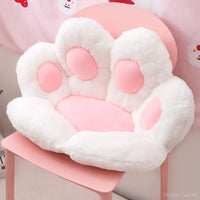 peluche-coussin-patte-de-chat-blanc