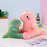 peluche-dinosaure-vert-rose