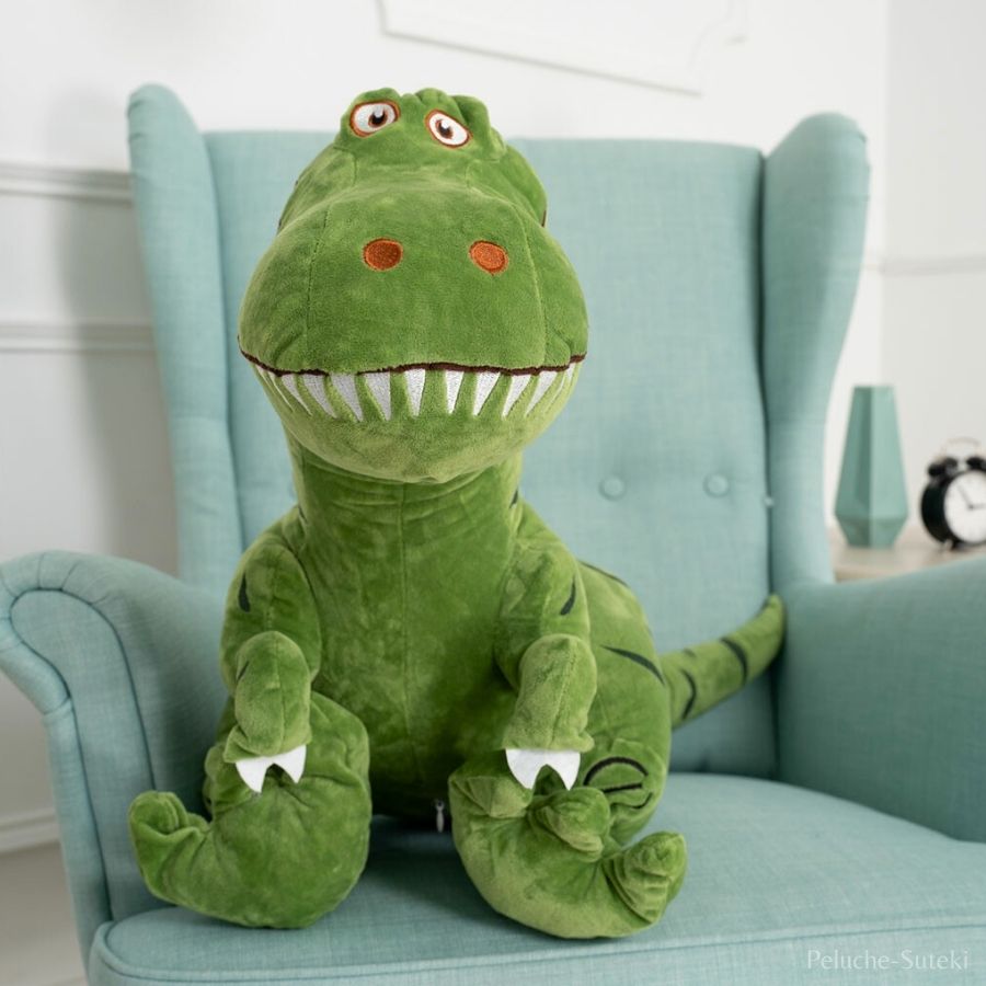 Voarge Jouet en peluche en forme de dinosaure - Cadeau d'anniversaire - Jouet en peluche mignon - Figurine de dinosaure Tyrannosaure Rex - 40 cm - Vert Voarge Jouet en peluche en forme de dinosaure - Cadeau d'anniversaire - Jouet en peluche mignon - Figurine de dinosaure Tyrannosaure Rex - 40 cm - Vert