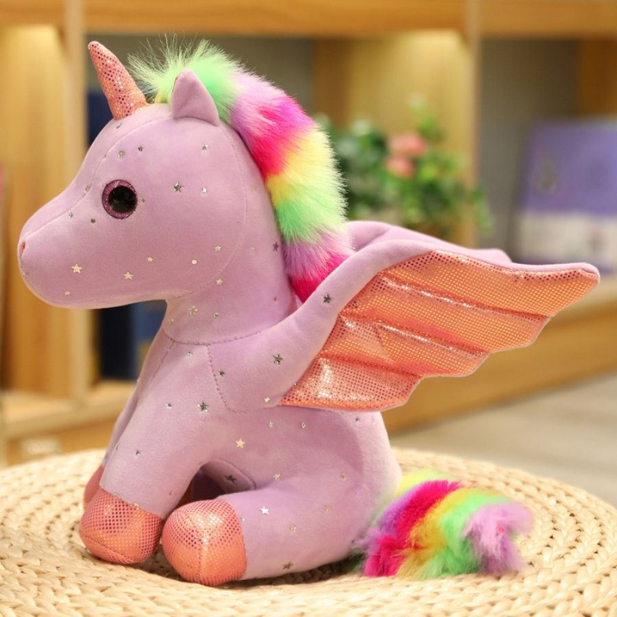 Tacobear Peluche Licorne Douce Peluche Oreiller Maman avec 4 Bébés Tacobear Peluche Licorne Douce Peluche Oreiller Maman avec 4 Bébés